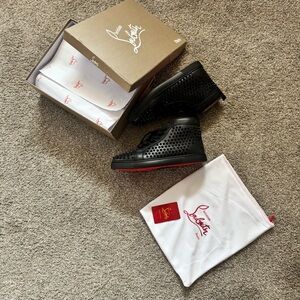 Christian Louboutin Black Men’s High Top Size 12